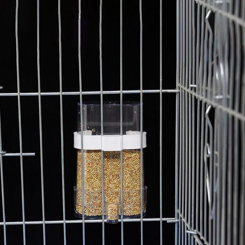 Automatic 1Pcs Bird Cage Accessories Canary Storage Container Cockatiel Bird Water Dispenser Bird Water Feeder Food Feeder Bird Waterer 3