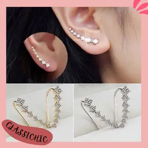 ❀Cc❀ FA07 garis anting wanita comet Earrings Jewellery