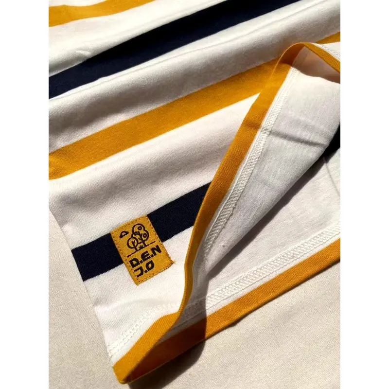 Baju Kaos Anak Laki Laki Motif Salur Umur 1-12 Tahun Cotton Combed Distro Kids Bunda Perempuan 3