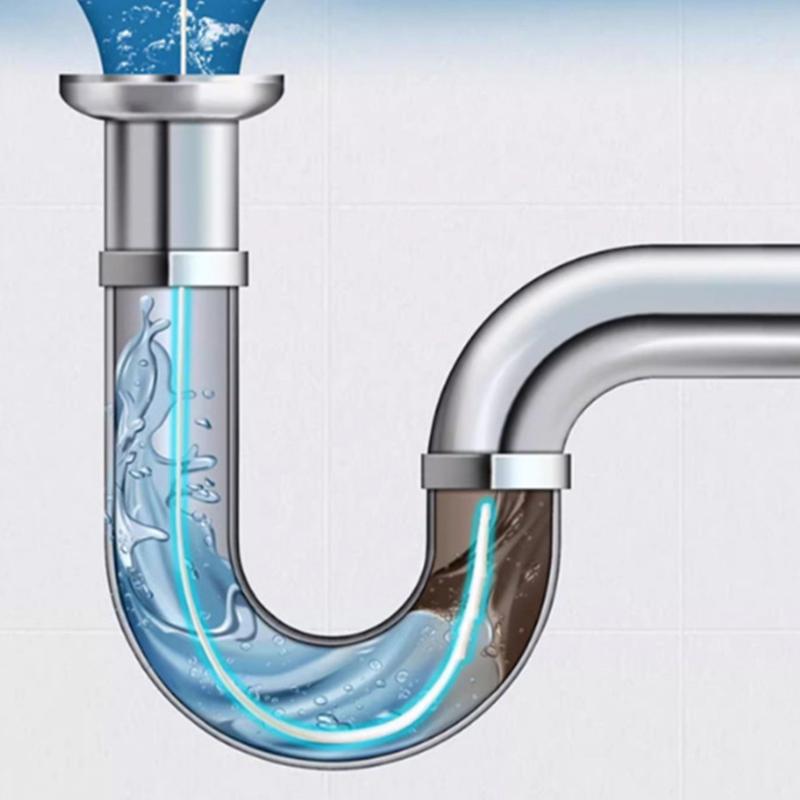 Product Introduction of Multifunctional Clean Brush Kitchen Drain Dredge Portable Floor Drain Pipe Cleaning Tool Household Hair Cleaner Bathroom 47