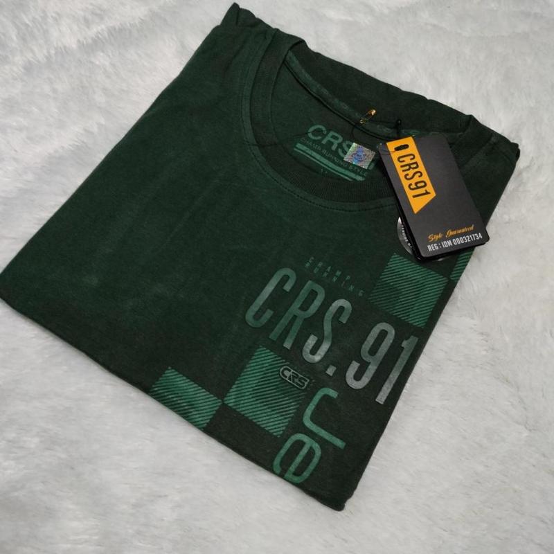 Atasan Distro Pria CRESIDA 91 Brand || Kaos CRS pria Terlaris || Kaos Dewasa UK JUMBO XXL 2