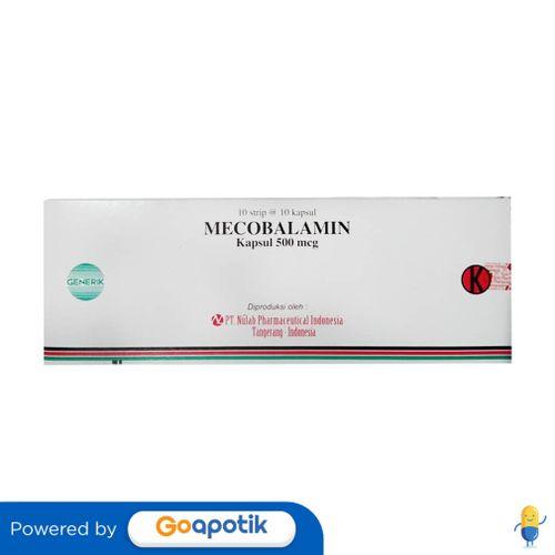 MECOBALAMINE NULAB 500 MCG BOX 100 KAPSUL