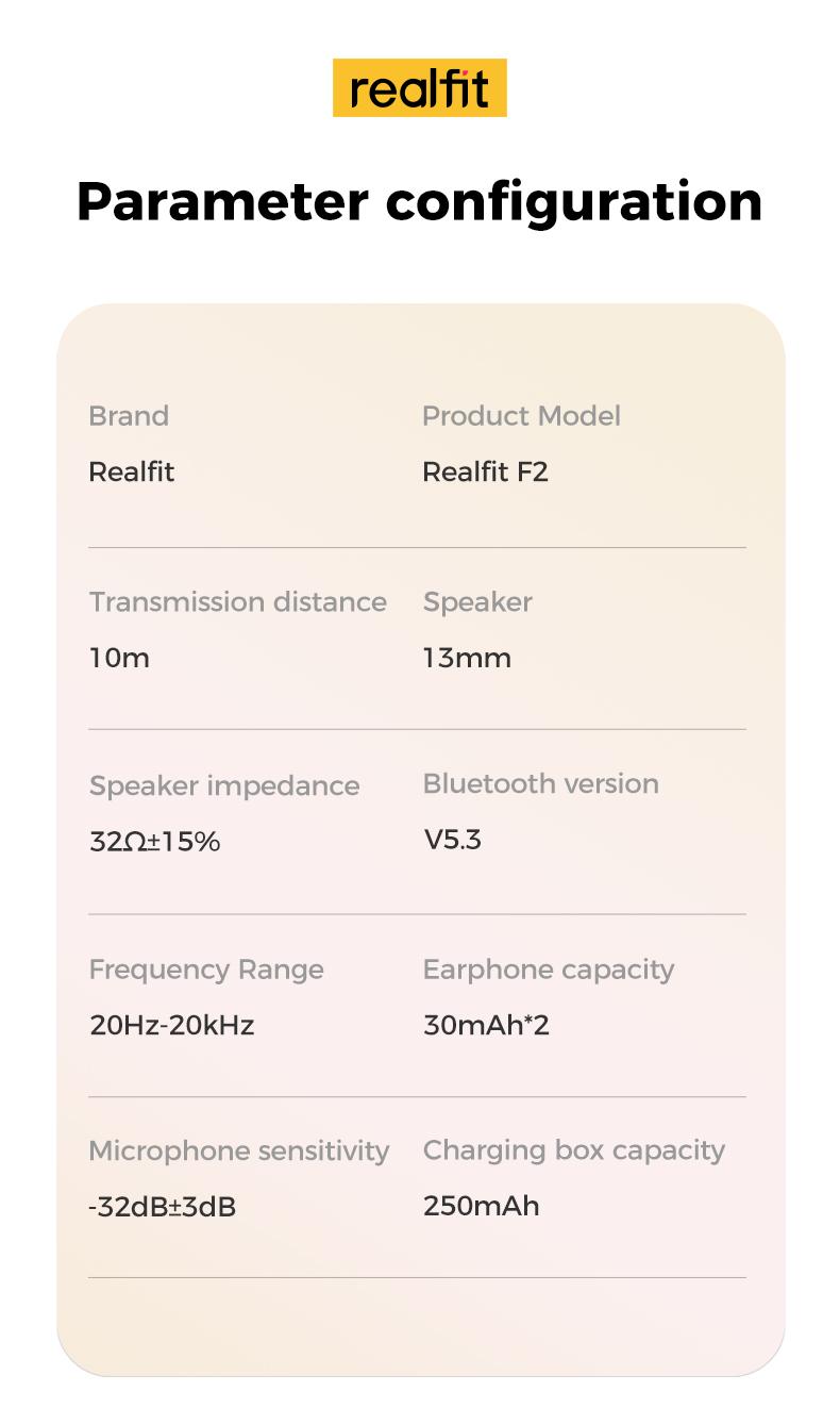 Product Introduction of Tai Nghe Nhét Tai Nghe Không Dây Mini, Realfit F2, Tai Nghe Bluetooth Thương Hiệu Chất Lượng Cao, Có Mic, Thiết Kế Hoạt Hình Dễ Thương, Thích Hợp Cho Thể Thao Và Chơi Game 28