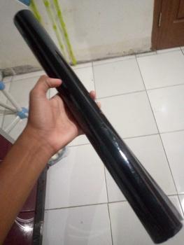 Product Review of Sticker. Skotlet hitam glosy mengkilap.per 1 meter. Aksesoris motor.mobil hp prabotan dll Car from k**n 0