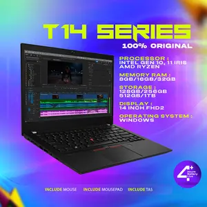 LAPTOP T14 SERIES INTEL CORE i5 GEN 11 RAM 8/16GB SSD 128GB UP TO 512GB BEST GRADE