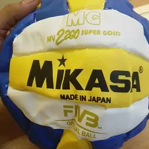 bola voly voli volly volley mikasa super gold 2200 murah untuk anak tiktok shop Wanita Ball Outdoor