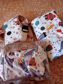 Product Review of Paketan Hemat 4 in 1 Gendongan Samping Renda, Gendongan Depan, Selimut, Tas Kecil Bayi Balita Cewek Cowok   Perlengkapan Bonceng from ♉**i 0