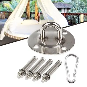 Gantungan Hammock Bantalan Beban Super Tebal Ceiling Anchor Hook Dinding Pengait Hammock Multifungsi Bentuk