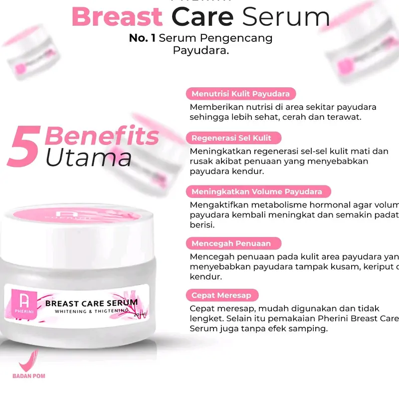 PHERINI BREAST CARE SERUM 20ML PENGENCANG DIRI ISI 20ML 3