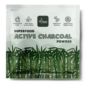 PROMO ACTIVATED CHARCOAL POWDER FOR FOOD, BAVERAGES AND THEETH WHITENING / ARANG AKTIF KARBON BUBUK POWDER