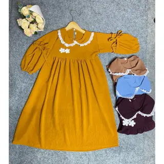 Hani-Gamis Anak perempuan 1-10Tahun/gamis lebaran 2025/baju anak Perempuan/gamis terbaru 0
