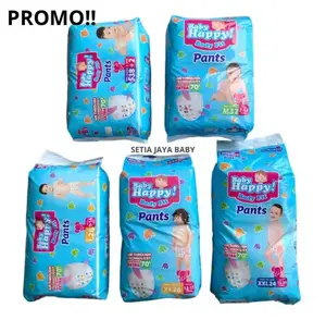 BABY HAPPY PANTS 1 BALL S M L XL XXL Popok Bayi Tipe Celana Baby Happy Pants Body Fit
