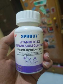 Product Review of Vitamin D3K2 + Magnesium Glisinat, kombinasi untuk kesehatan tulang, otot, dan sistem kekebalan from d**o 0