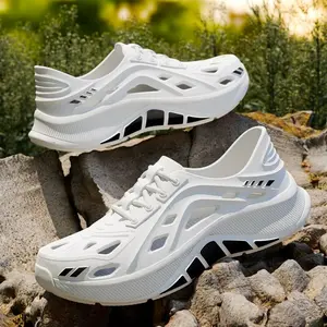 Seafoam&SlipCo Sepatu olahraga pria Putih Nyaman Tahan Pakaian dengan Ventilasi Baik dan Sole Tahan Lama Cocok untuk Berbagai Aktivitas 202603118014