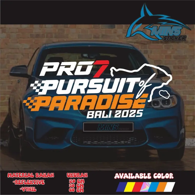 Sticker cutting PRO7PURSUITPARADISE