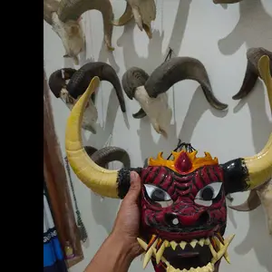 topeng kebo giro monster ukuran anak