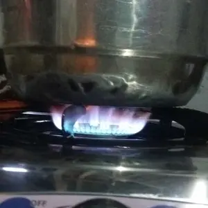 Kompor Gas 2 Tungku Stainless Stell TG-622 Stainless SNI Peralatan Masak Api Biru