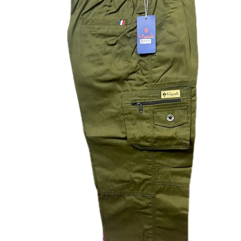 Celana Sirwal Pria premium Original Combed Katun DRIL Lembut Terlaris 89cm Formal Panjang Kerja Hitam Kantor semi Slim Fit Outdoor 3