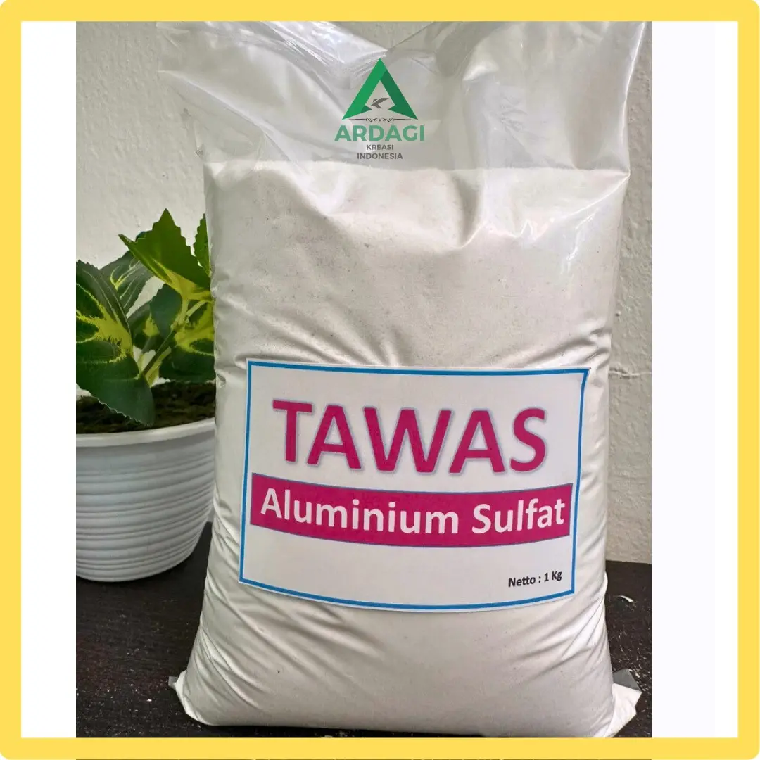 Tawas Bubuk Powder / Solusi Bau Badan & Penjernih Air Keruh - 1Kg