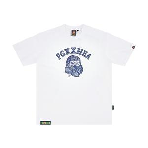 เสื้อยืดคู่รัก เฮฟวีเวท ผ้าฝ้าย 100% Unisex พลัสไซส์ สไตล์สตรีท ชุดฤดูร้อน พิเศษ ขายดีที่สุด คอกลม สั้น ทรงหลวม มาใหม่ เหมาะสำหรับเล่นกีฬา