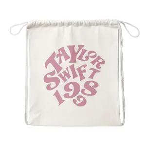 Tas Serut - Stringbag Pria Wanita Kanvas Distro Taylor Swift Y2K Travel
