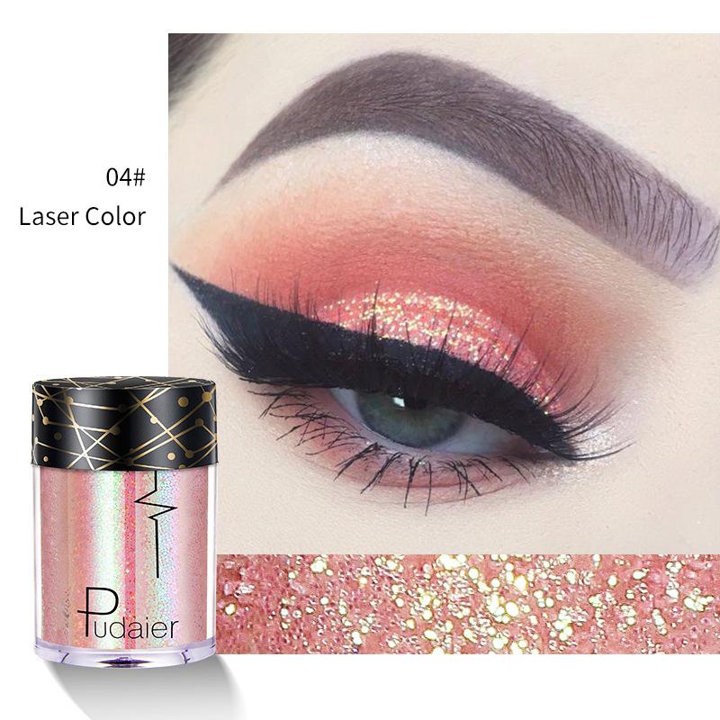 Phấn Mắt Lấp Lánh, Hàng Mới Về, Trang Điểm Chuyên Nghiệp, Đơn Sắc, Sáng Bóng, Kim Sa, Thích Hợp Cho Bữa Tiệc Thông Dụng, Palete Mỹ Phẩm 8