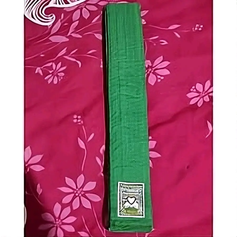Sabuk Hijau PSHT/SHT dengan Busa untuk Kenyamanan dan Stabilitas - Elegan