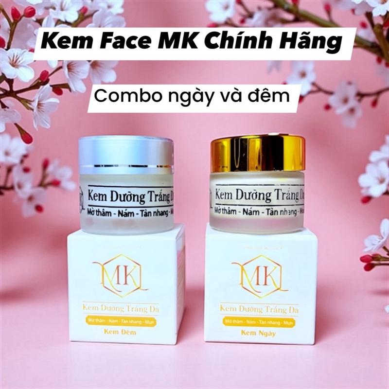 Kem Face MK Combo Ngày Đêm Hộ Trợ Làm trắng da mờ thâm sạm