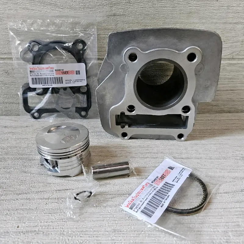 BLOK SEHER JUPITER Z VEGA R NEW BORE UP 55MM 130CC JENONG MERK THAILAND Mesin Motorcycle 1