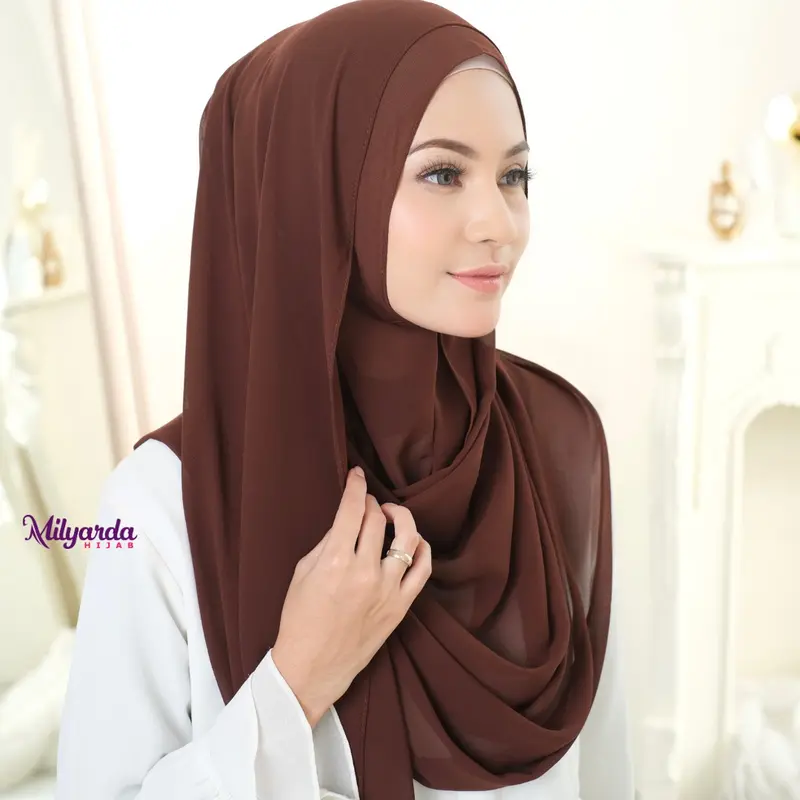 Milyarda Hijab Instan Taqiya Simple Daily Kerudung Panjang Muslim Hijab Langsung Slup 3