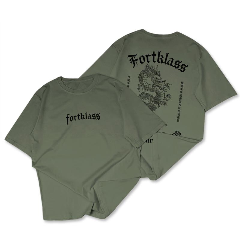 FortKlass Kaos FEARLESS Regular Fit Kaos Sablon 24S 30S Kaos Pria Lengan Pendek Atasan Tshirt Distro 8