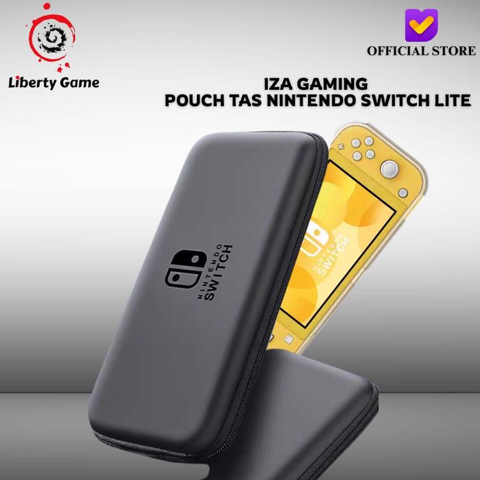 Gambar Iza Gaming Pouch Tas Airfoam Bag / Pouch Slim Travel Carrying Case  Waterproof EVA Hard Shell for Nintendo Switch Lite dari Liberty Game Store Kota Administrasi Jakarta Utara Tokopedia