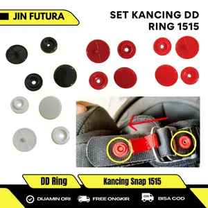 Set Kancing DD Ring Tali Pengunci Helm Universal 1515