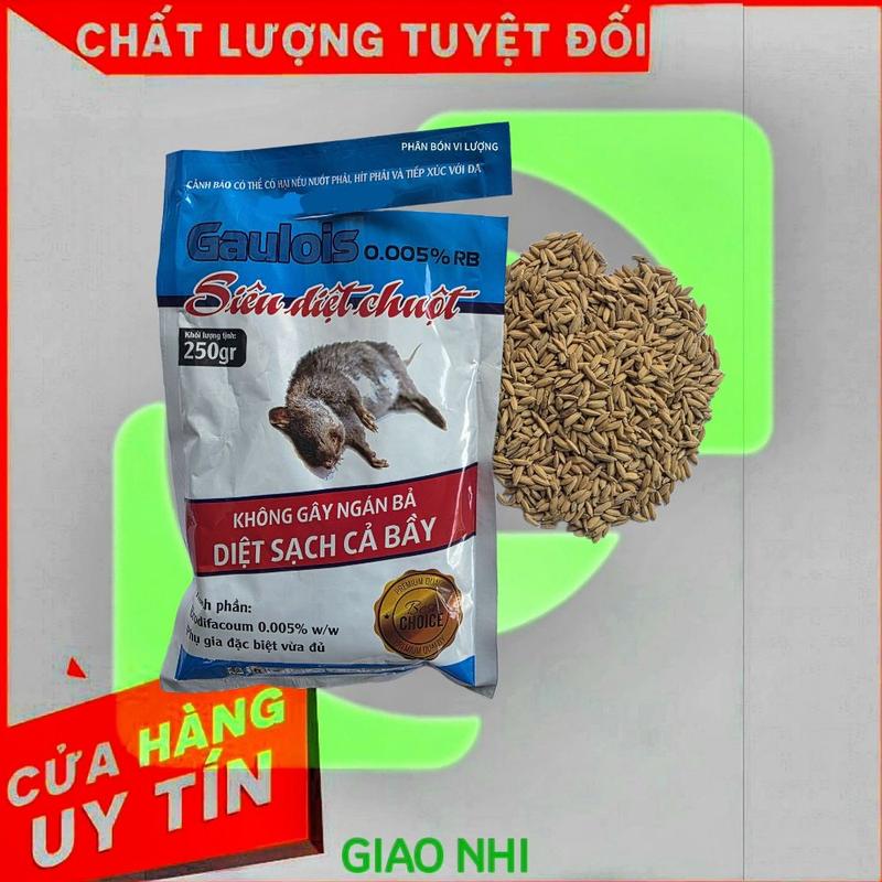  Thóc chuột Gaulois sinh học thế hệ mới gói lớn 250 gram  nhiều hơn mạnh hơn   phân bón vi lượng  