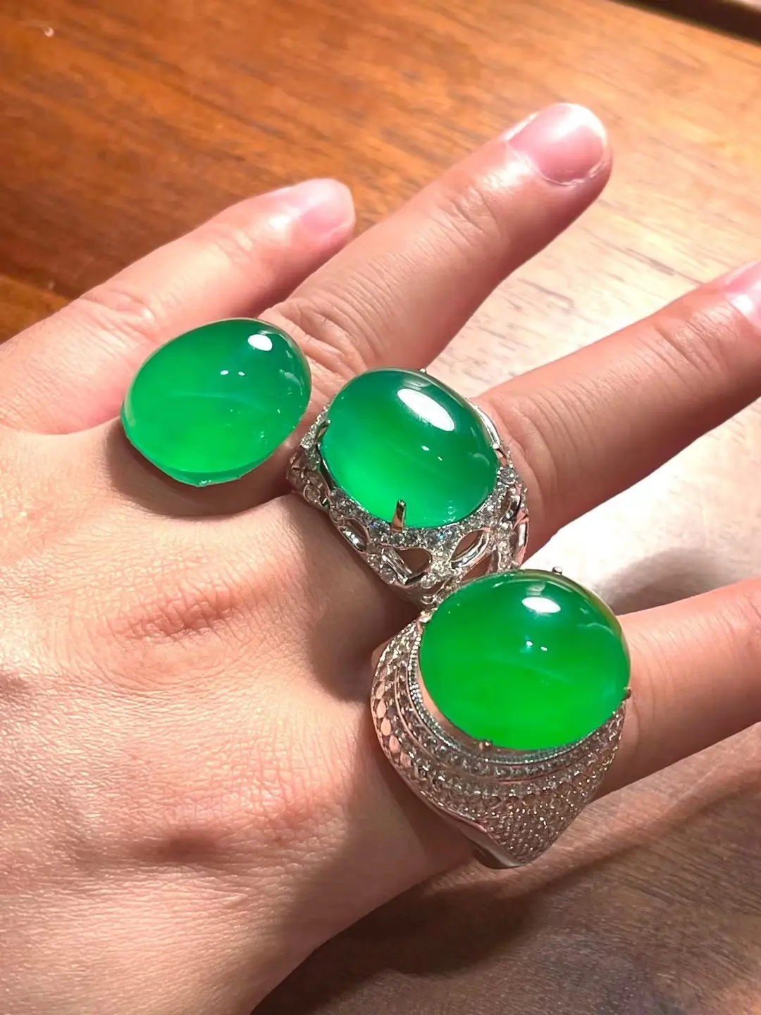 Natural Jade Grade A Ring