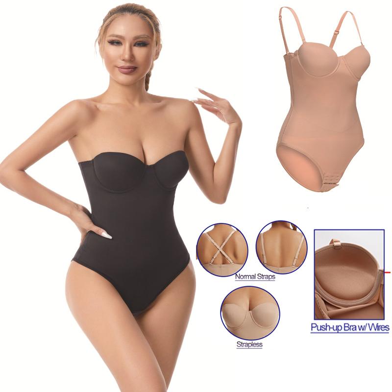  Bodysuit Định Hình Không Đường May Áo Ba Lỗ Cho Nữ Áo Jumpsuit Quần Một Mảnh Có Áo Ngực Cúp Đồ Định Hình Cơ Thể Áo Nịt Bụng Làm Thon Dáng 