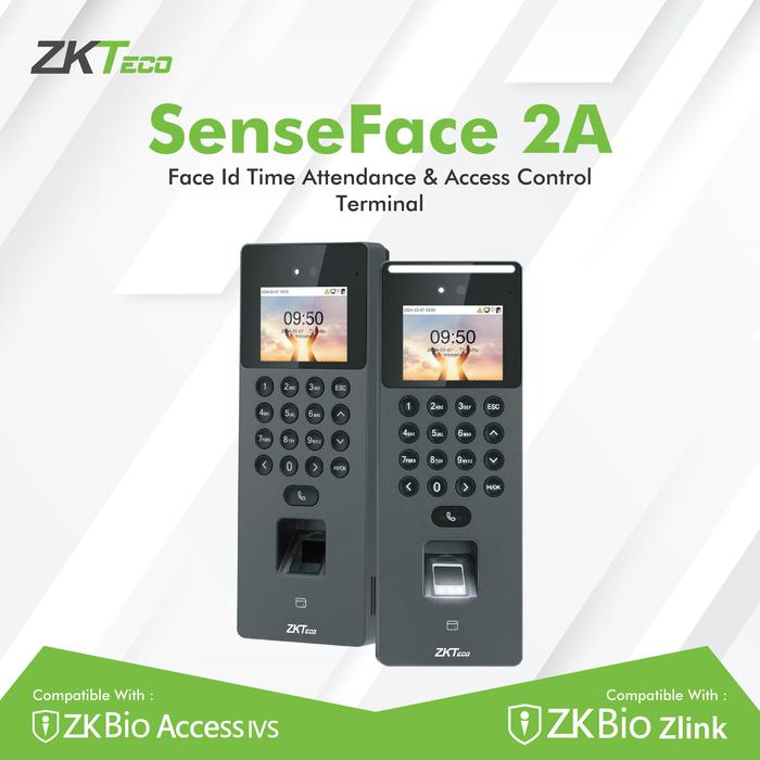 Gambar ZKTeco SenseFace 2A - ID | Mesin Absensi & Akses Kontrol Wajah & Kartu RFID | Dual Camera IR + RGB | Layar Sentuh 5 Inch | Akurasi Tinggi dari ZKTeco Indonesia Kota Administrasi Jakarta Utara Tokopedia