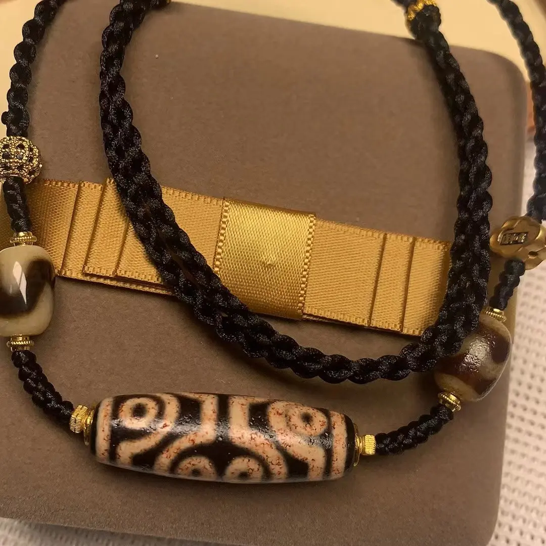 Fashion new high-end private customized Dzi bead necklace