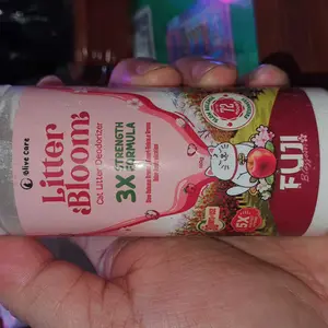 Olive Care LITTER BLOOM Penghilang Bau Pipis Pup Kucing MEGA SIZE 1KG Cat Litter Deodorizer Pewangi Pasir EXTRA JUMBO Aroma Segar Tahan Lama Hingga 72 Jam dengan Teknologi Slow & Smart Release Aroma - Menetralisir Bau dan Menghambat Pertumbuhan Bakteri