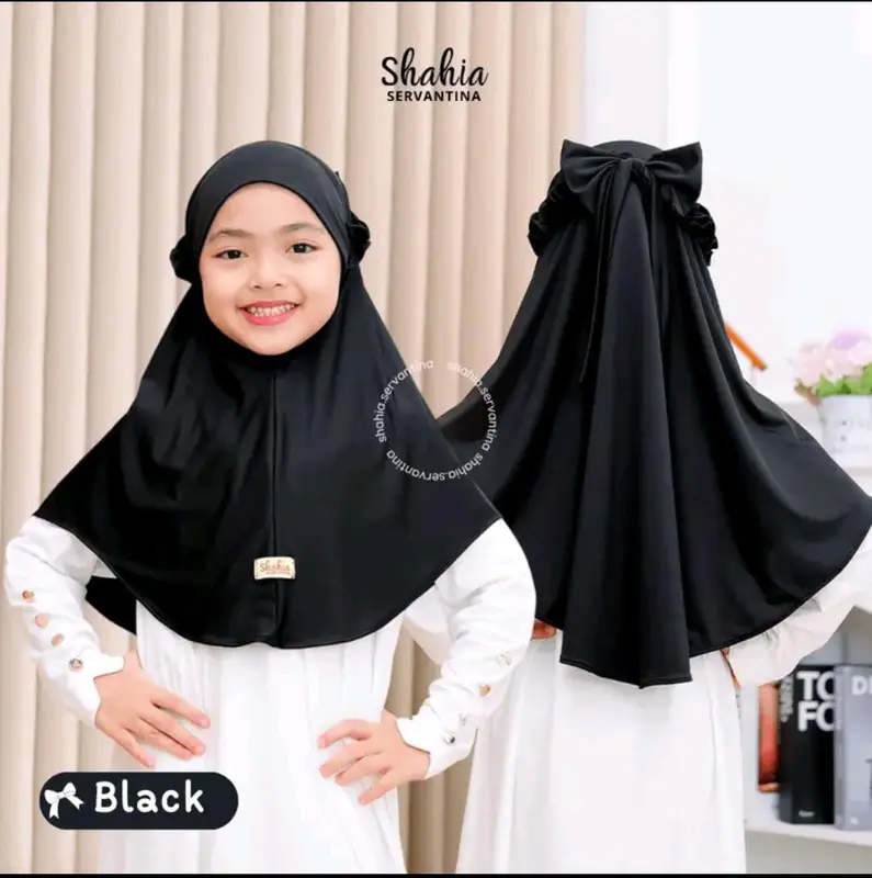 Jilbab Anak Pita Jilbab Bergo Pita Jilbab Anak pita Ria Riaricis Jersey Tetrbaru Kerudung Instan 4