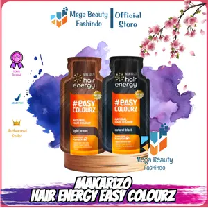 Makarizo Hair Energy Easy Colourz 26 ml | Natural Black | Light Brown | Hair Color | Easy Colour