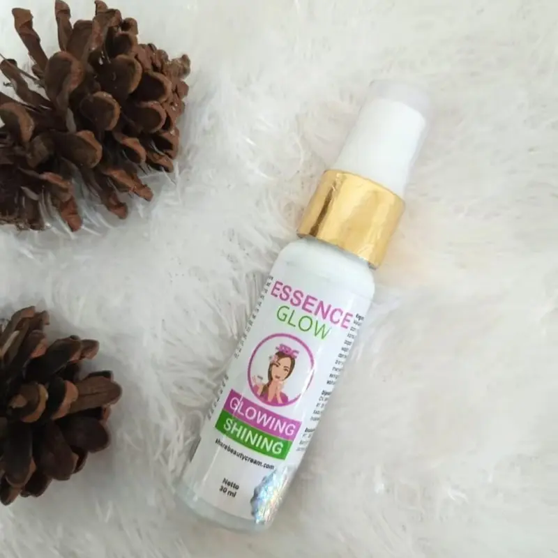 ESSENCE ONESBC GLOWING Semua Jenis Kulit wajah Mencerahkan Aging Pencerah Bopeng Hitam 3