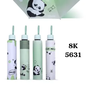 PAYUNG LIPAT 8JARI MOTIF PANDA LUCU UNTUK DEWASA ANTI UV - 5631