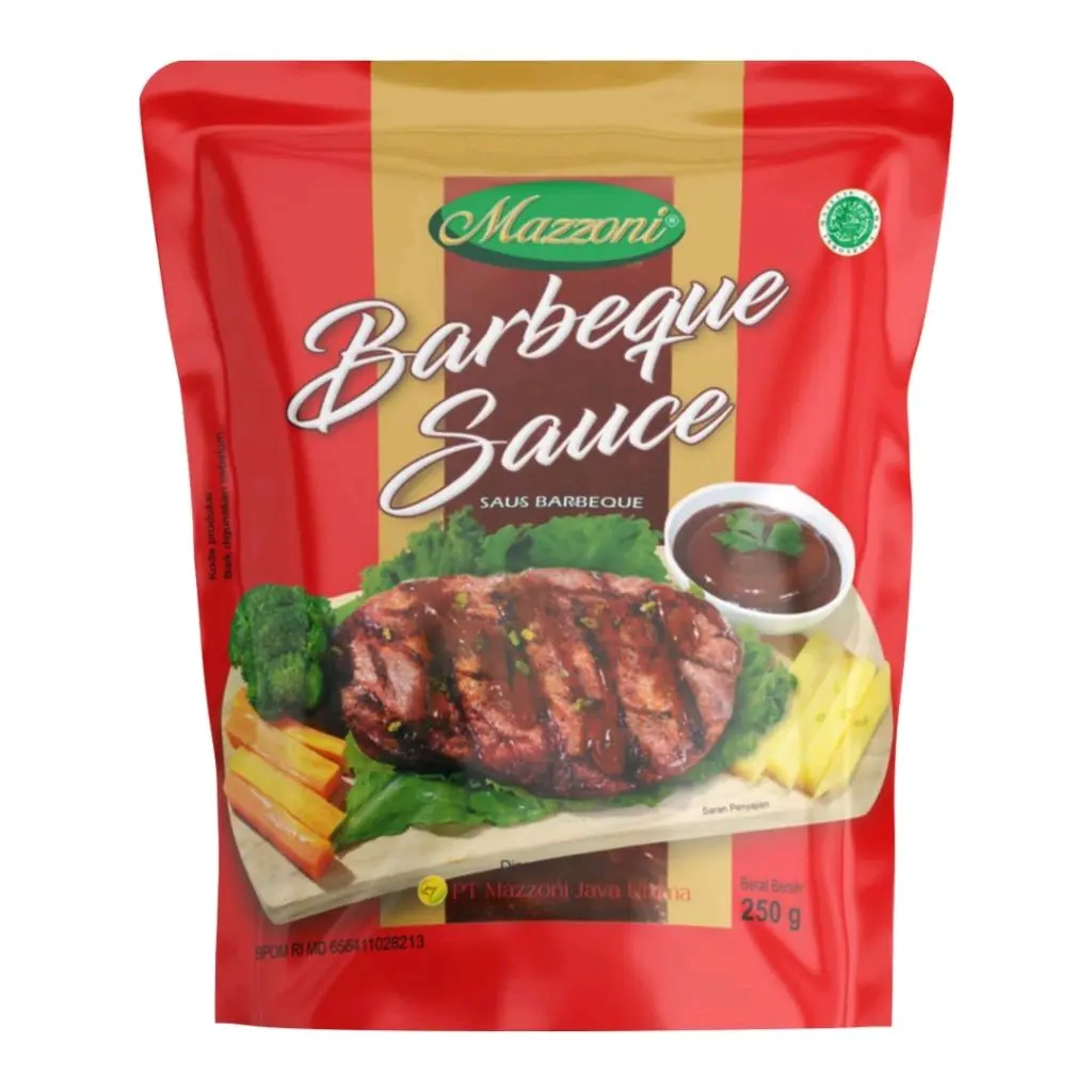 MAZZONI Saus Barbeque kemasan 250 gram