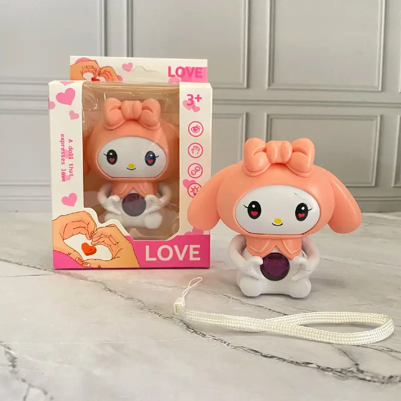 (Kado Unik] Versisuara love you Cinnamoroll Melody Lotso Kuromi Sanrio LED Night Light Kemasan Box 2