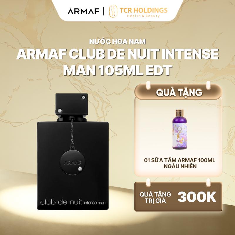 Nước hoa ARMAF Club De Nuit Intense Man EDT 105ML - Hương cam chanh dứa khói nam tính