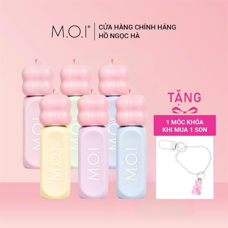 Son MOI Hồ Ngọc Hà - Bộ sưu tập Son Tint Bóng Gummy Phiên Bản Giới Hạn Mỹ Phẩm Trang Điểm Son Môi Nữ Women Cosmetic son  đỏ son sieu