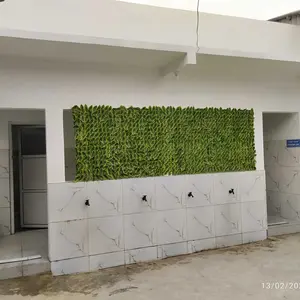 Dekorasi Rumah Rumput Dinding Sintetis 3x1 Meter Daun Sintetis Dinding Pagar