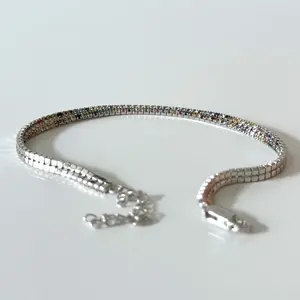 Gemarae Celeste Petite Multi-Sapphire Bracelet | Natural Gemstone Gelang Silver 925 Rhodium Plated | Batu Permata Asli