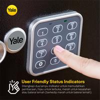 Gambar Yale ELECTRONIC SAFE MEDIUM (Box Brangkas) YSV/250/DB1 dari Yale Home Indonesia Kota Administrasi Jakarta Barat 5 Tokopedia